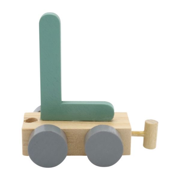 Jep! Kids Treinletter L Groen