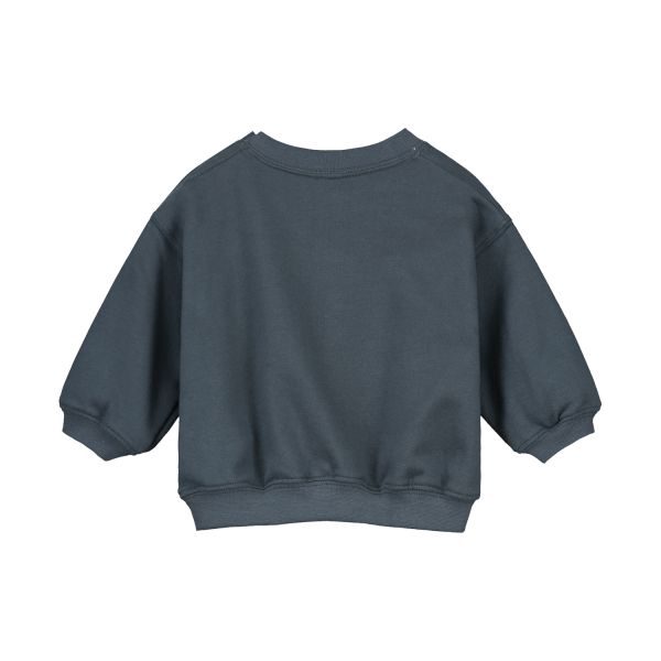 Gray Label Sweater - Dropped Shoulder - 3-6 Mnd - Blue Grey  – foto 2